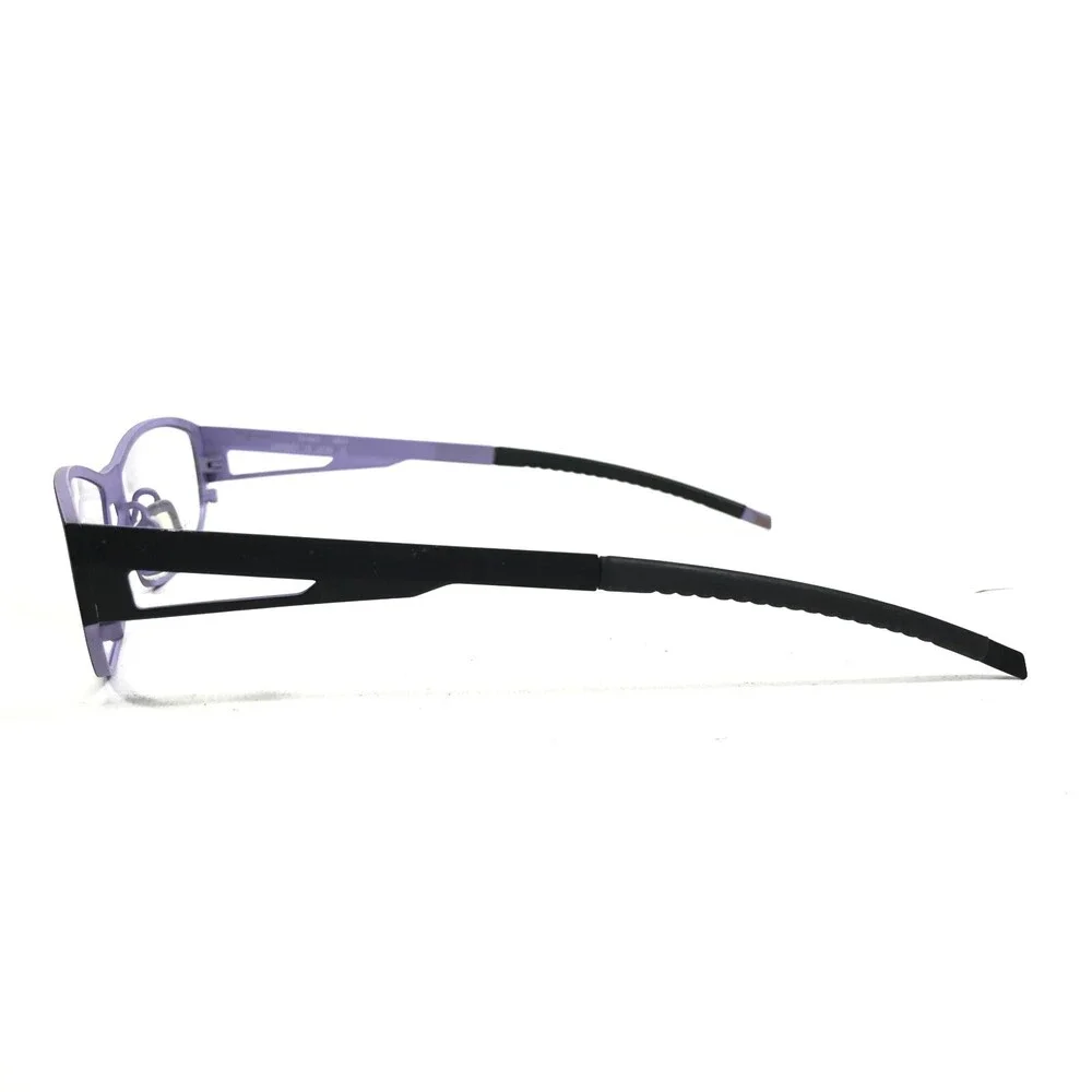 Orgreen Eyeglasses Frames HELLDIVER 117 Black Purple Rectangular 53-15-135